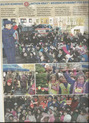 Weihnachtsmarkt Kray Zeitungsartikel