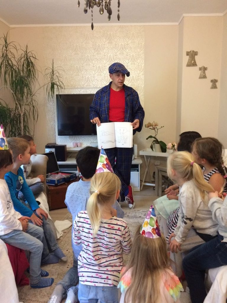 Kindergeburtstag in Essen mit Clown Zauberer