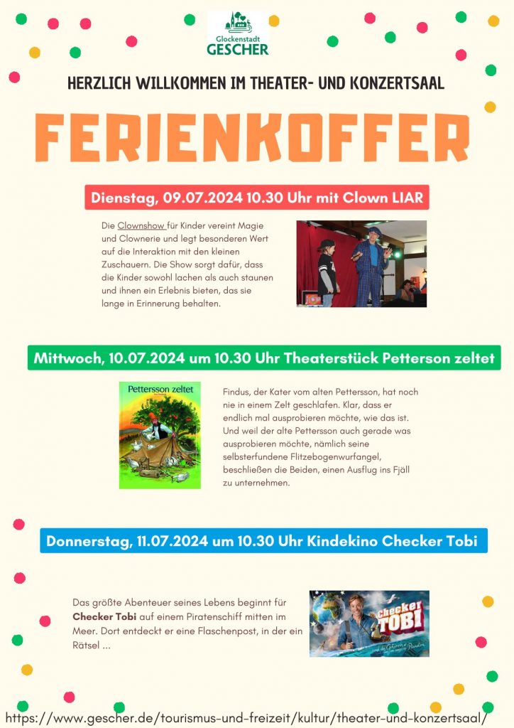 Programm Gescher Sommer