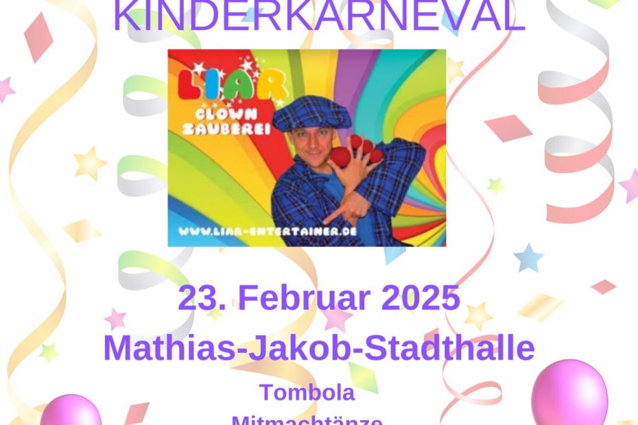 zauberhafter kinderkarneval in Gladbeck