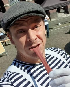 Gelsenkirchen Buer  - Pantomime auf dem Fest