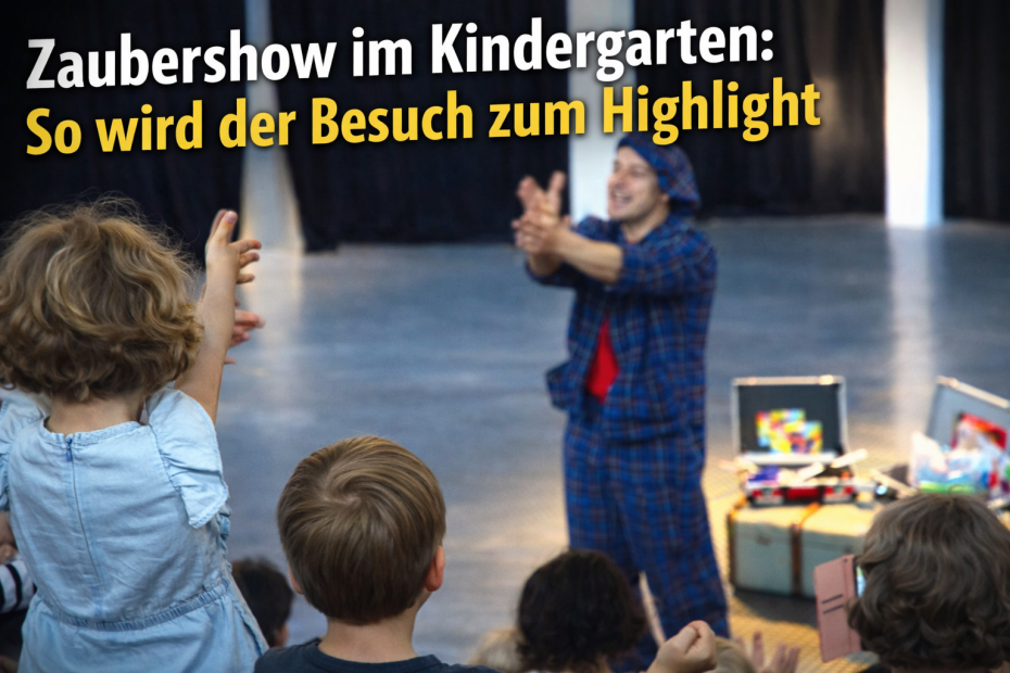 Zaubershow im Kindergarten