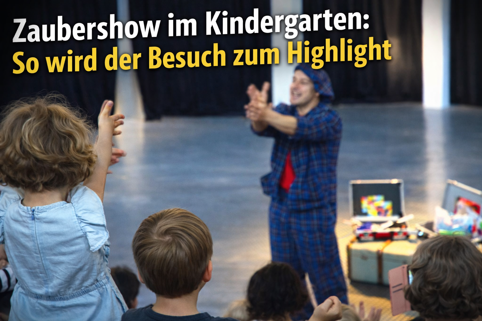Zaubershow im Kindergarten